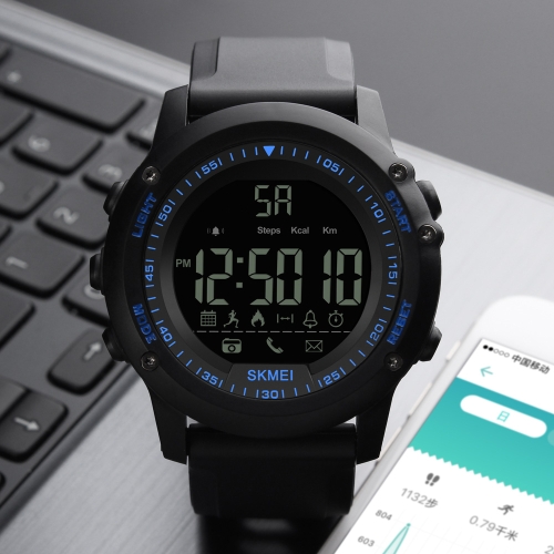 SKMEI Sports Casual Men Smart Watch Intelligent Male Watches 5ATM Water-resistant Call APP Reminder Remote Camera Sports Tracker BT Smart Bracelet
SKMEI Sports Casual Men Smart Watch Intelligent Male Watches 5ATM Water-resistant Call APP Reminder Remote Camera Sports Tracker BT Smart Bracelet