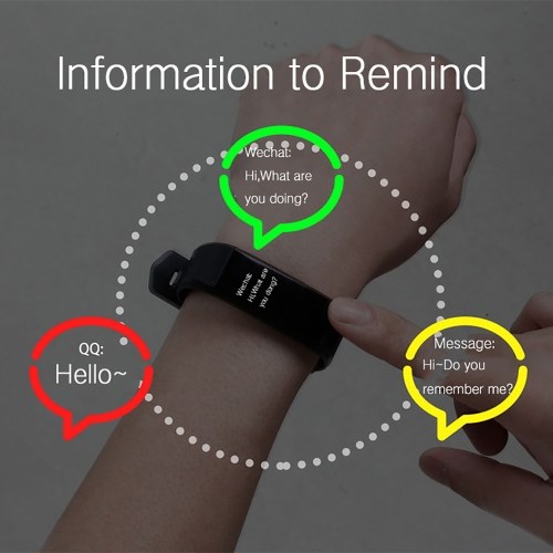 

DC66 Smart Watch Sleep Monitoring Heart Rate Monitor Smart Wristband
