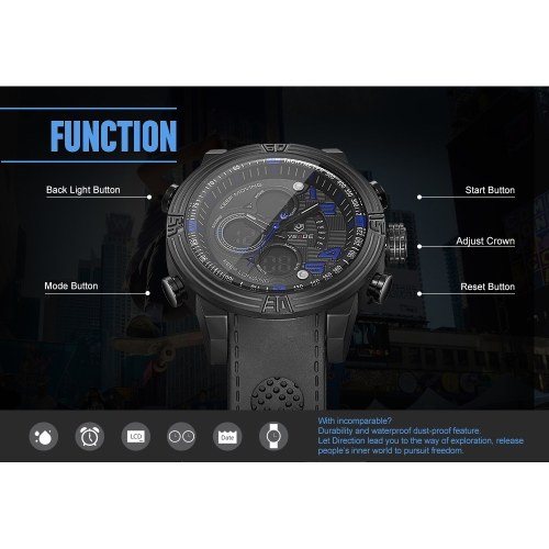 

WEIDE WH5209 Quartz Digital Electronic Watch