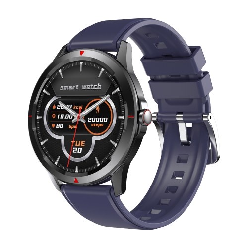 

Q29 Smart Bracelet 1.32'' TFT Full-Touch Screen 360*360 High Resolution BT5.0 5ATM Waterproof 9.5mm Ultra-thin Design Custom Dial Heart Rate/Sleep/Blood Pressure Monitor 35-day Standby 8 Sports Mode Breath Training/Music Control/Remote Camera Compatible w