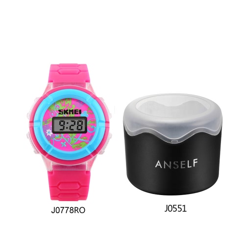 

SKMEI Cool Originality LED Cute Wristwatch with Time and Date Display