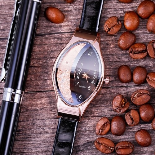 

Serpentine Belt with Diamond Stylish Ladies Watch Flowing Diamonds Watches for Women