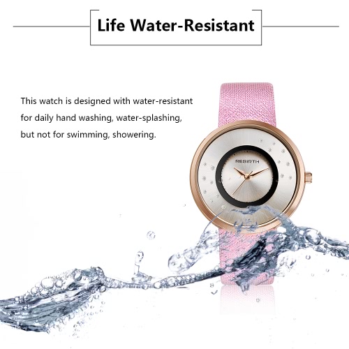 

REBIRTH Brand Luxury Diamond Quartz Women Watches
