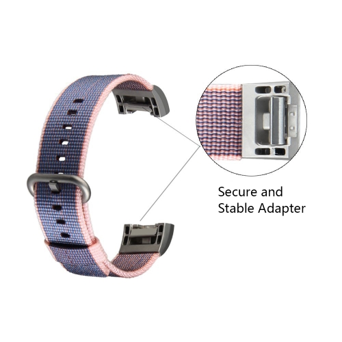 

Мода Красочный Нейлоновый ремешок для Fitbit Charge 2 18 мм ремешок для часов Bracklet Pin Buckle Replacement Band