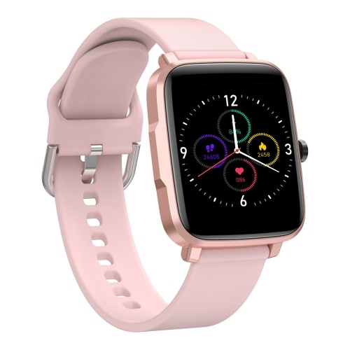 

1.54 Inch Smart Watch Fitness Tracker with Temperature & Blood Pressure Monitor Ultra-light IP68 Waterproof Sport Watch with Multiple Sport Modes Calorie Counter Periods Tracker Full Touch Screen Watch with Silicone Strap