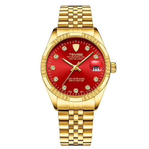

TEVISE Men Brand Watch Fashion Luxury Wristwatch