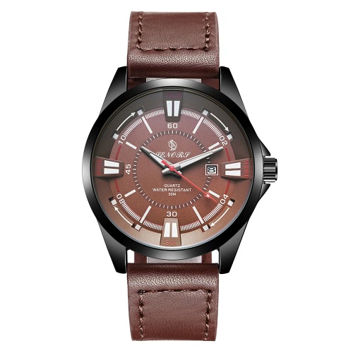 

SENORS Fashion Casual 3ATM Water-resistant Watch Men Quartz Watches
