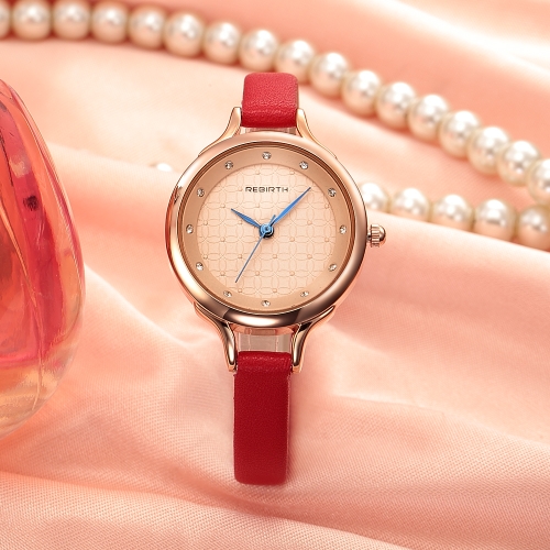 

REBIRTH Fashion Women Watches 1ATM Water-resistant Quartz Casual Simple Woman Wristwatch Relogio Feminino