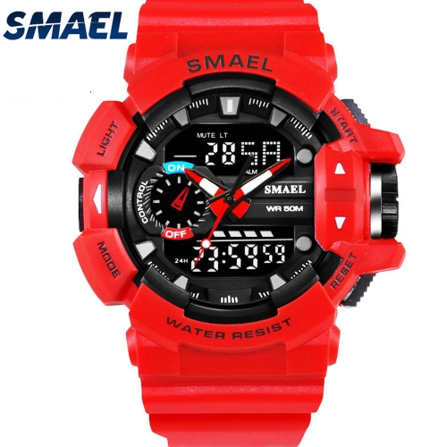 

Men's Stylish Sports Multi-function Electronic Waterproof Watch Dual Display Wristwatches