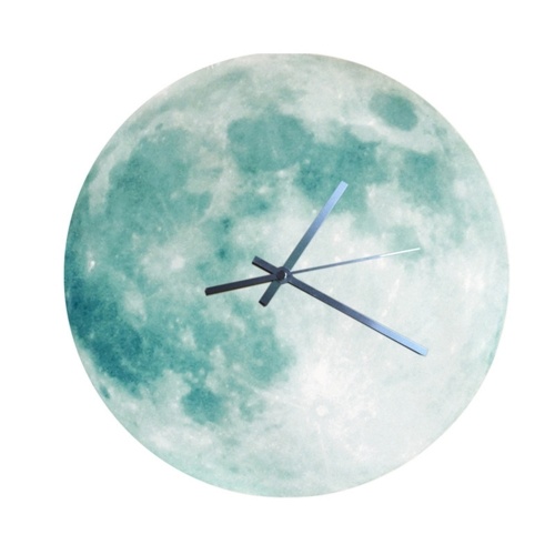 

300mm Glowing Moon Wall Clock