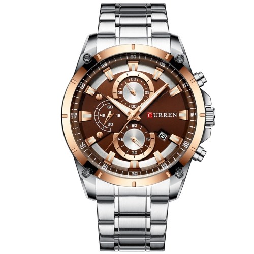 

CURREN 8360 Luxury Business Классические кварцевые мужские часы