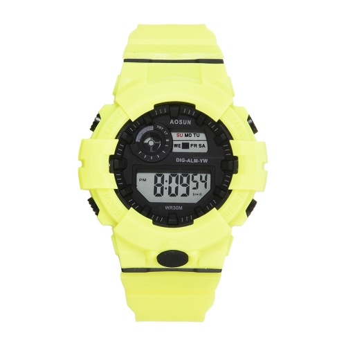 

XR4558 Multifunctional Fashionable Sports Digital Electronic Watch Stylish Unisex Wrist Watch for Students Boys Girls Lovers