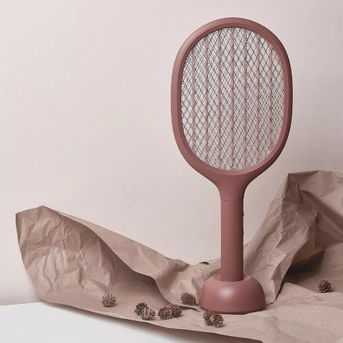 Xiaomi Electric Mosquito Swatter Mosquito Killer Bat with Charging Base Mosquito-killing Lamp 2000mAh Rechargeable Battery