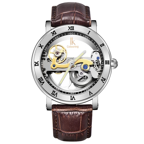 

IK COLOURING Automatic Skeleton Mechanical Mechanical Watch