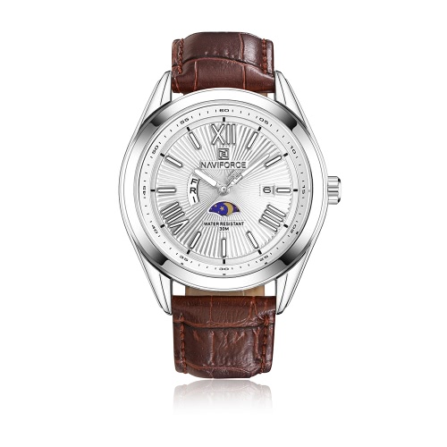 

NAVIFORCE Fashion Casual Luxury Watch 3ATM Водонепроницаемые кварцевые часы