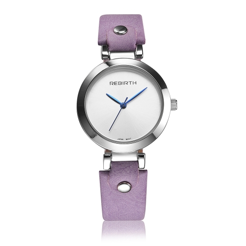 

REBIRTE Fashion Women Watches 3ATM Water-resistant Quartz Casual Simple Woman Wristwatch