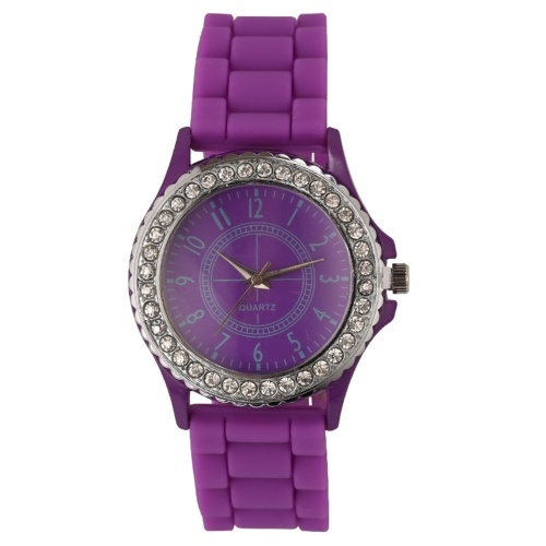 

Classic Women Quartz Watch Female Fashion Wrist Watch with Silicone Strap Lightweight Casual Watches Daily Waterproof Analog Watch