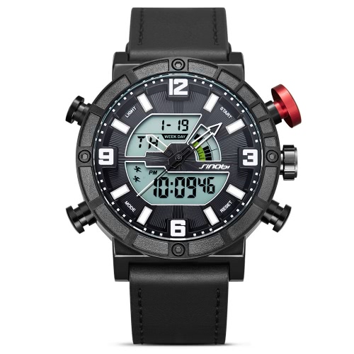 

SINOBI Sport Quartz Watch 3ATM Water-resistant Men Watches