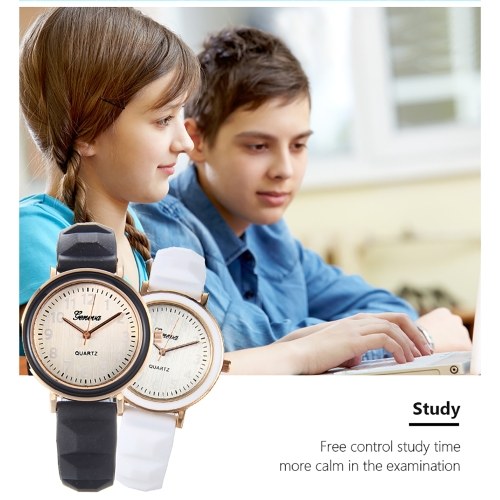 

Quartz Watch Women Silicone Strap Wrist Watch Casual Female Clock