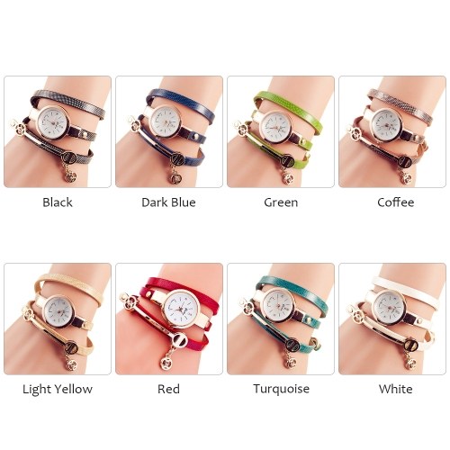 

Fashion Lady Casual Alloy Bracelet Quartz Watch