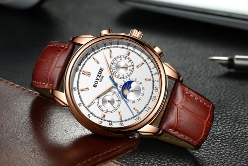 

BOYZHE WL008 Brand Waterproof Business Watch
