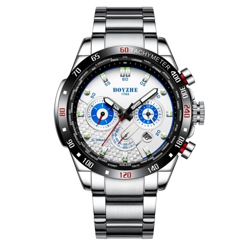 

BOYZHE WL009-G Brand Luminous Waterproof Business Watch