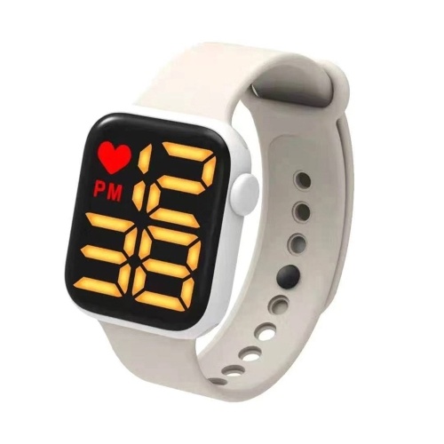 

XR4563 Multifunctional LED-Electronic Women Men Wristwatch 50M Waterproof Stylish Sport Watch for Students Luminous/Month Date Display/24-hour Clock/Long Endurance