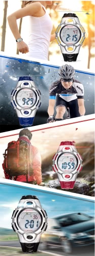 

Mingrui 3ATM Water-resistant Multi-functional Children Watch Boys & Girls Sport Wristwatches Student Digital Watches Alarm Backlight