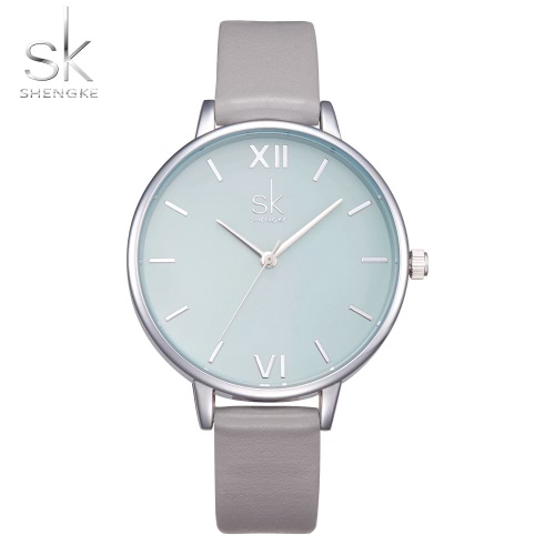 

Shengke Fashion Simple Watch 3ATM Water-resistant Quartz Watch Women Wristwatches Female