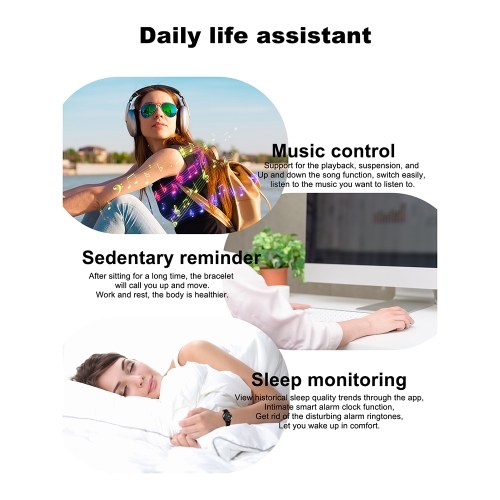 

CF58 Smart Watch Weather Forecast Heart Rate Monitor Smart Wristband Blood Pressure Blood Oxygen Smart Bracelet Fitness Tracker