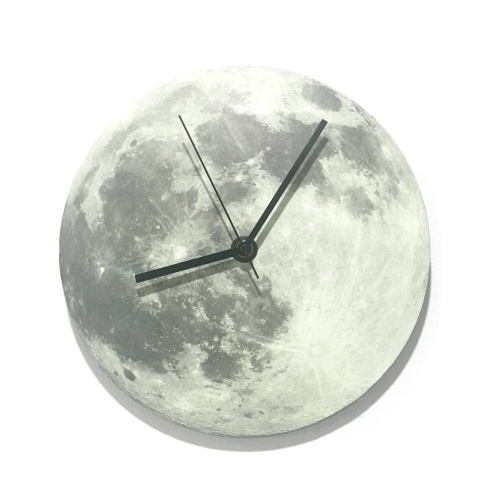 

300mm Glowing Moon Wall Clock