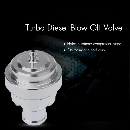 

Diesel Blow Off Valve Turbo BOV Dump Valve Regulating Silver