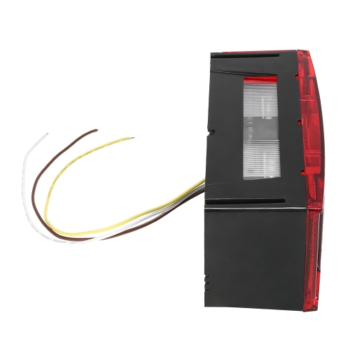 

1 Pair LED Tail Lights Left Right Submersible Red Trailer Boat Stop Turn Tail Lights