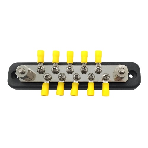 10 kit di morsetti per la distribuzione a terra di morsetti a vite Linea Buss Bar DC 150A AC 130A