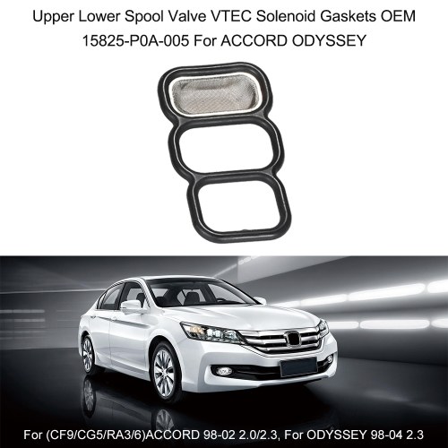 

Upper Lower Spool Valve VTEC Solenoid Gaskets OEM 15825-P0A-005 For ACCORD ODYSSEY