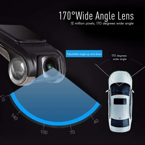 

1080P FHD Car DVR Camera Video Recorder with WiFi ADAS G-sensor