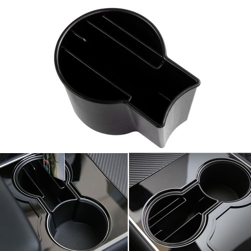 Auto Mittelkonsole Multifunktionale Aufbewahrungsbox Armlehnenhalter Box für Münzen, Kleingeld, Karten, Stuff Organizer Box Fit für Tesla Model 3