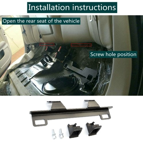 Cars Safety Seat Mount Bracket Universal Steel Latch for ISOFIX Belt Connector Seat Belt Bracket Latch for Audi A4 A6 