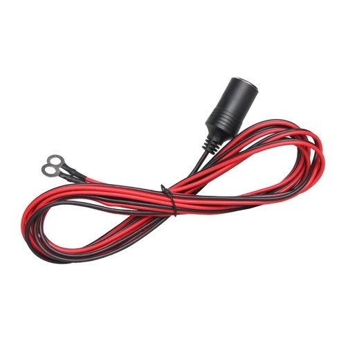 

12V/24V Car Battery Cable with Cigarette Lighter Socket Cold & High-temperature Resistance Anti-Corrosion for Current Limiting Models