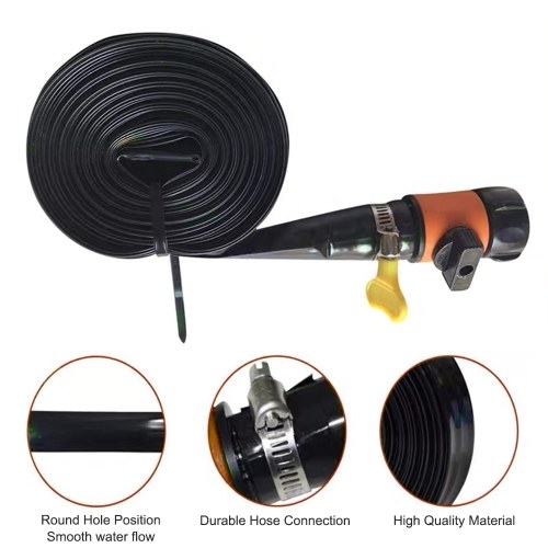 

8 Meters Trampline Sprinkler - Heavy Duty Hose Kids Fun Summer Outdoor Water Game Sprinkler Outdoor Yard Summer Games Waterpark Toys