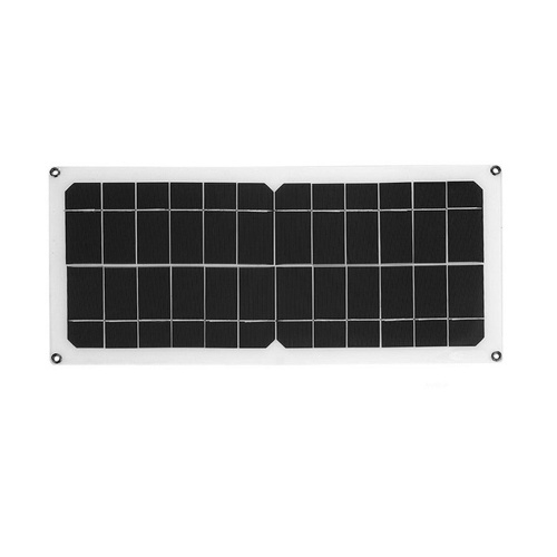 

Monocrystaline Solar Panel USB Charger Kit with 10A Solar Controller & Cables