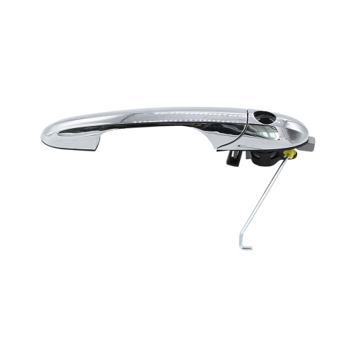 Left Driver Side Door Outside Chrome Handle Exterior Front Door Driver Side Handle 68069943AC-Fit for FIAT 500 2012-2018(for Left-hand Drive Vehicles Only)