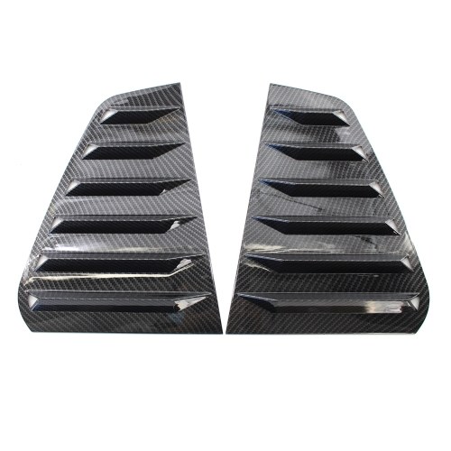 

1 Pair of Black Side Window Scoop Louver Cover Replacement for Volkswagen Golf 7