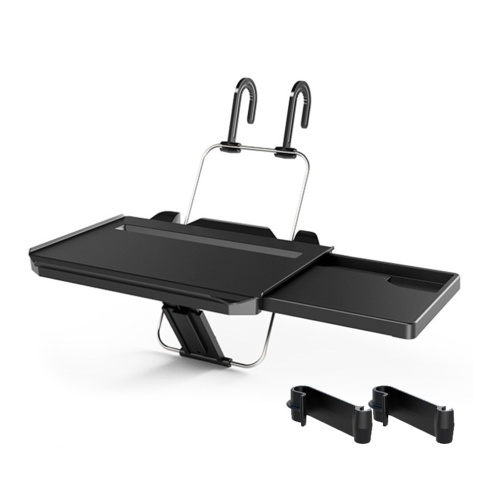 Car Steering Wheel Hanging Tray with A Goove for Tablet Cup Holder Eating Tray Laptop Desk for Eating Reading Working Black Universal