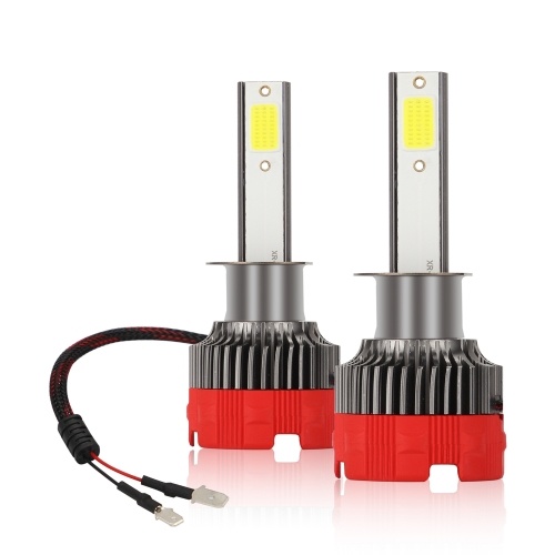 

2PCS H1 LED Motorcycle Headlights 6000K 6000LM Super Bright Waterproof LED Car Fog Light White Light