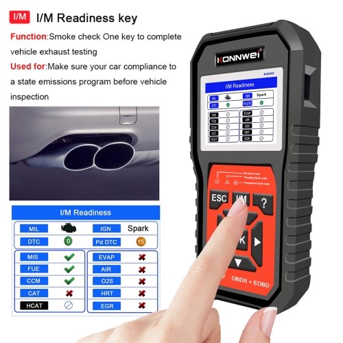KONNWEI KW480 All System OBDⅡ Scanner Diagnostic Tool(Only Supports English) 