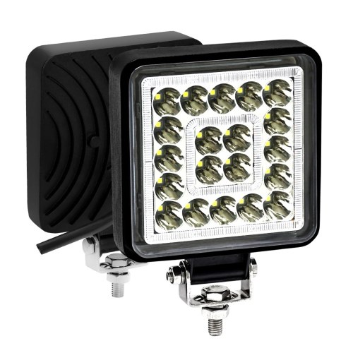 2Pcs 4 inch LED Work Light Bars 160W 16000LM Waterproof LED Work Lights Spot Lights Replacement for Jeep Truck Car Motorcycle ATV UTV Boat 
