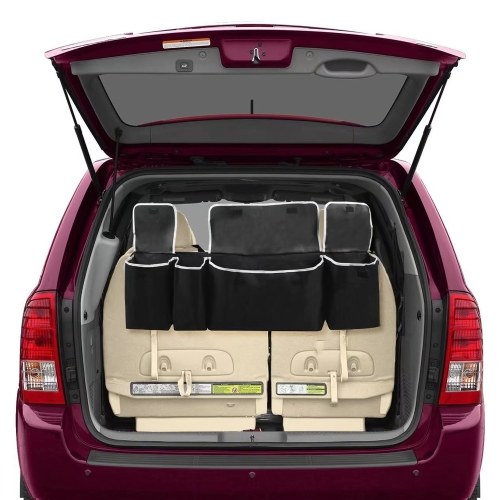 Car Backseat Trunk Organizer Car Trunk Organizer and Storage Backseat Hanging Organizer for SUV Truck 
