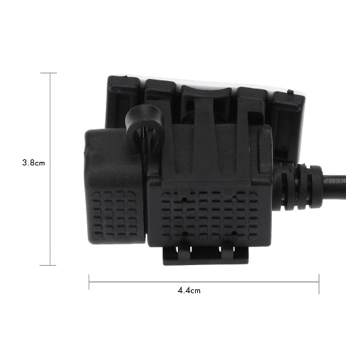 

KKmoon Motorcycle USB Charger Power Adapter Waterproof 2.1A 5V