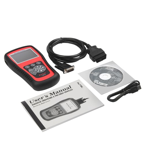 

Autel MaxiDiag Elite MD703 OBDII автомобилей кодекса сканера 4 Система двигателя ABS Подушка коробки передач Диагностический инструмент для сканирования Форд GM Chrysler